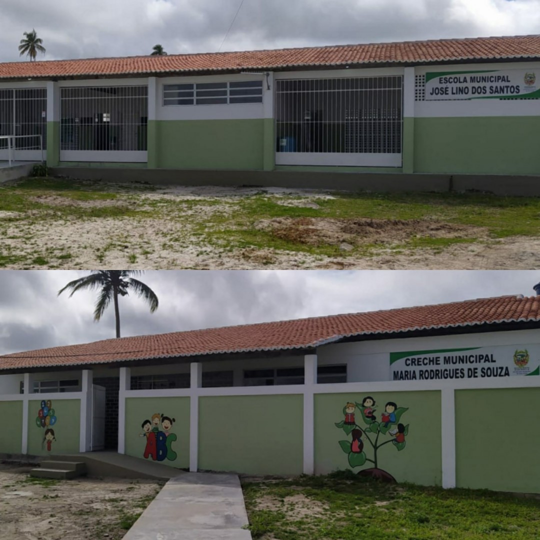 Prefeitura inaugura reforma de escola e creche no povoado Rio das Pedras