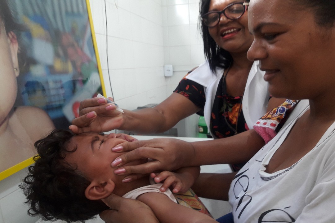 Saúde: Areia Branca atinge meta da campanha de vacinação contra o sarampo e pólio