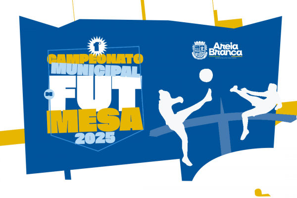 Prefeitura de Areia Branca lança primeiro campeonato de futmesa; as inscrições estão abertas
