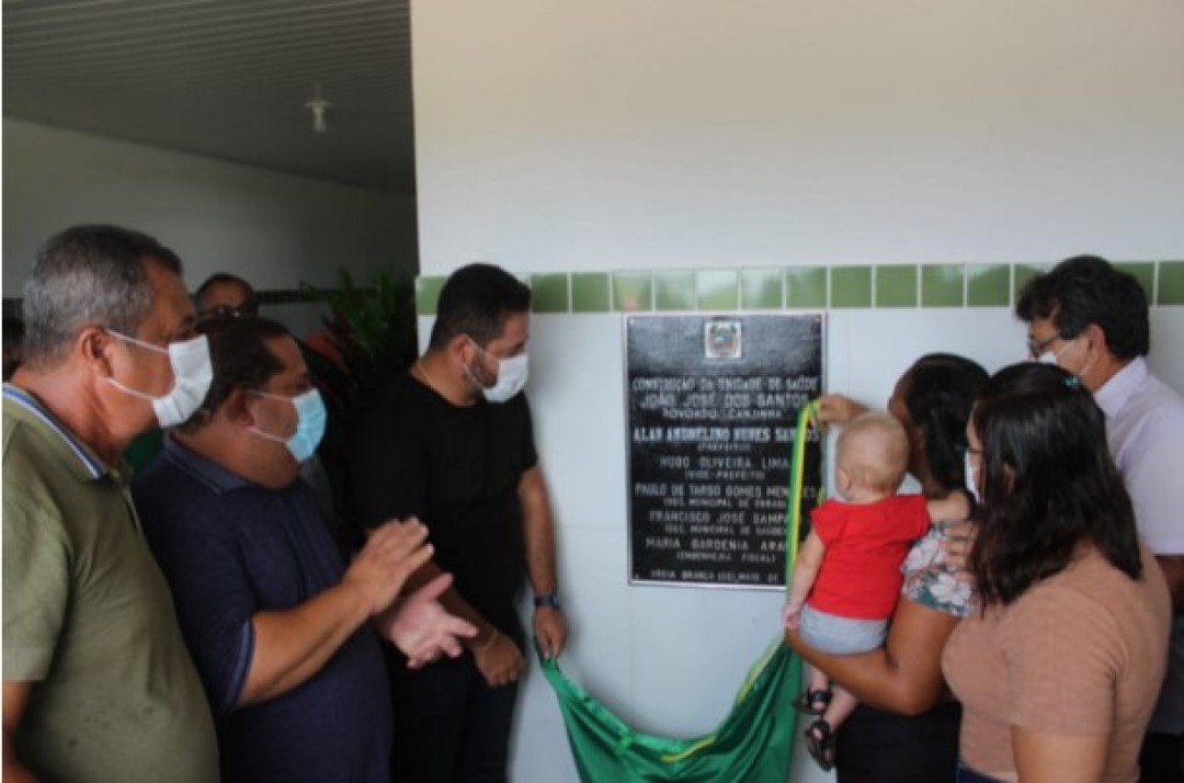 Prefeitura de Areia Branca inaugura mais um posto de saúde no município